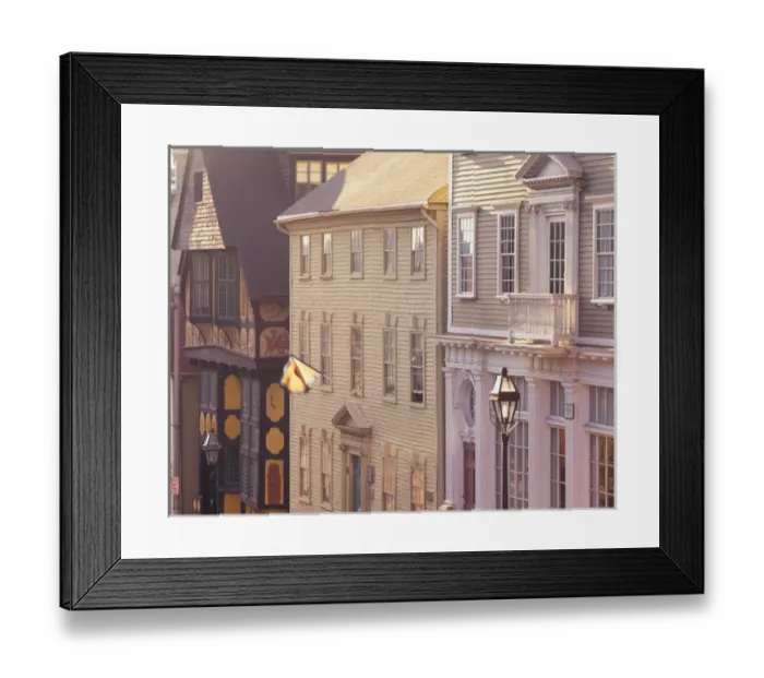 Framed Print : North America, USA, Rhode Island, Providence historic buildings on St. Thomas street Framed Print : North America, USA, Rhode Island, Providence historic buildings on St. Thomas street