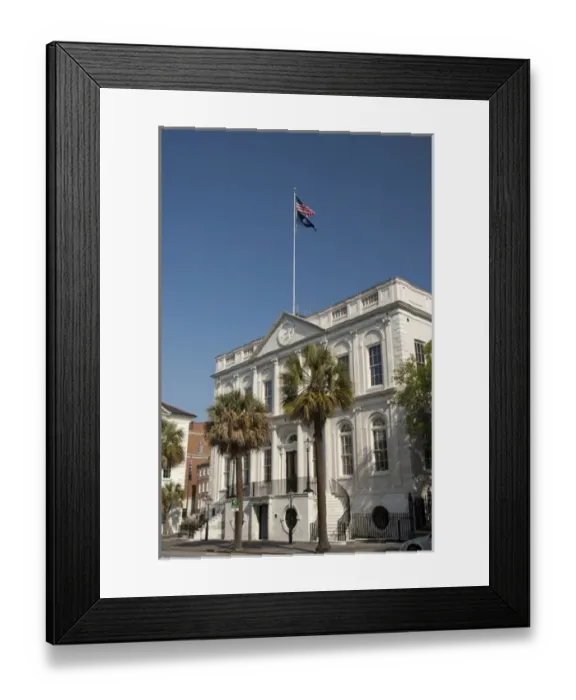 Framed Print : South Carolina, Charleston. Historic City Hall located at the Four Corners of Law Framed Print : South Carolina, Charleston. Historic City Hall located at the Four Corners of Law