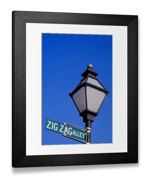 Framed Print : N. A. USA, South Carolina, Charleston. Lampost and street sign Framed Print : N. A. USA, South Carolina, Charleston. Lampost and street sign