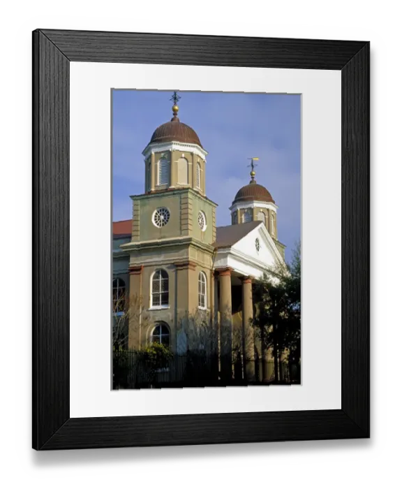 Framed Print : N. A. USA, South Carolina, Charleston. First (Scots) Presbyterian Church Framed Print : N. A. USA, South Carolina, Charleston. First (Scots) Presbyterian Church