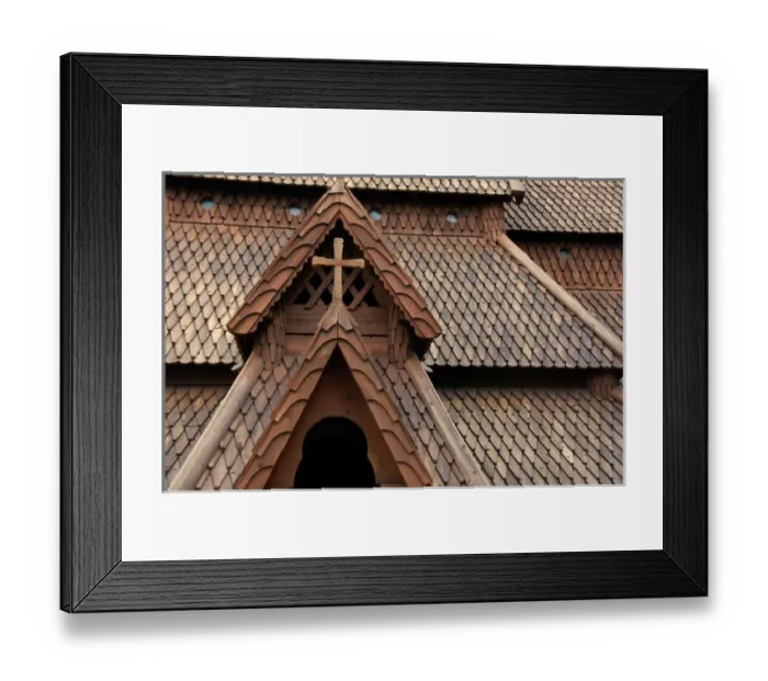Framed Print : North America, USA, South Dakota, Rapid City, Chapel in the Hills. Replica of Borgund Framed Print : North America, USA, South Dakota, Rapid City, Chapel in the Hills. Replica of Borgund