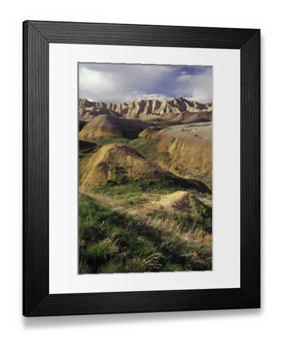 Framed Print : Badlands National Park, South Dakota