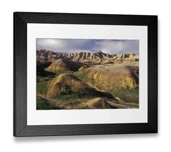 Framed Print : Badlands National Park, South Dakota