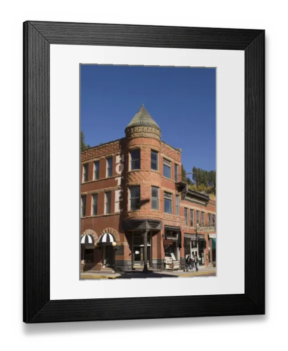 Framed Print : Main Street, Deadwood, Black Hills, South Dakota, USA Framed Print : Main Street, Deadwood, Black Hills, South Dakota, USA