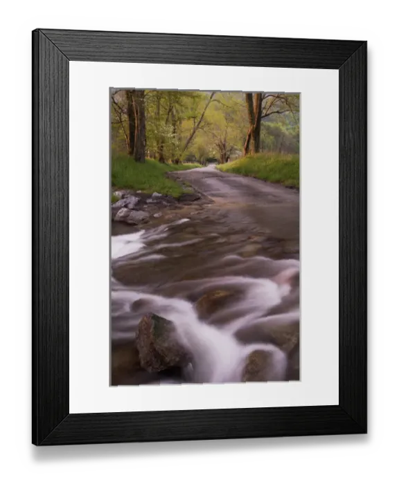 Framed Print : Abrahms Creek crossing Sparks Lane Cades Cove Great Smoky Mountains N. P. TN Framed Print : Abrahms Creek crossing Sparks Lane Cades Cove Great Smoky Mountains N. P. TN