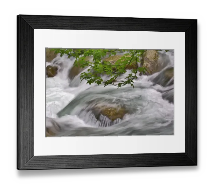 Framed Print : Little Pigeon River in motion, Greenbrier, Great Smoky Mountains National Park, Tennessee
