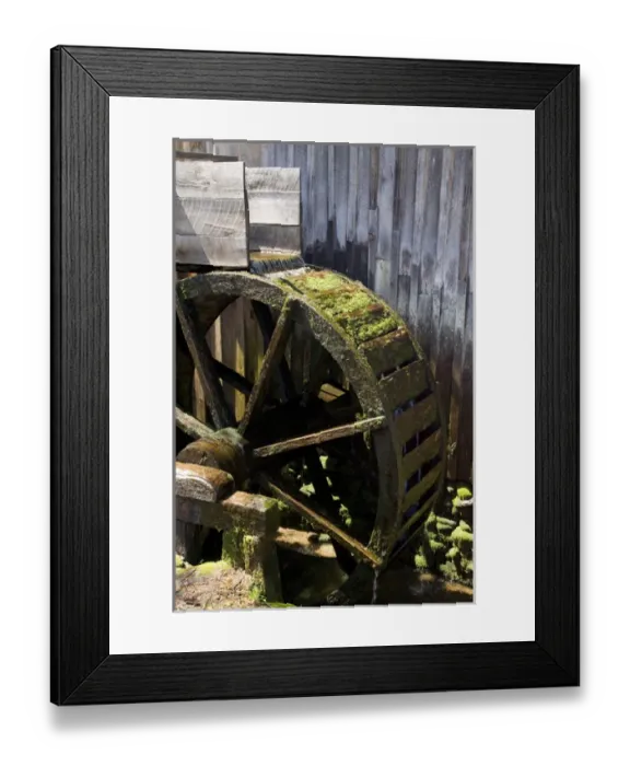 Framed Print : USA, Tennessee, Cades Cove. Close-up of grist mill water wheel. Credit as: Wendy Framed Print : USA, Tennessee, Cades Cove. Close-up of grist mill water wheel. Credit as: Wendy