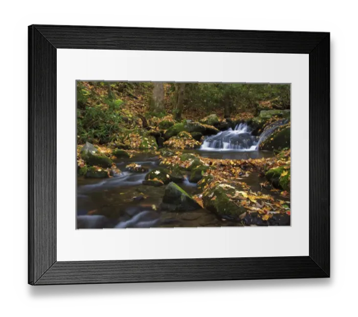 Framed Print : North America, USA, Tennessee. Stream in the fall in the Great Smoky Mountains Framed Print : North America, USA, Tennessee. Stream in the fall in the Great Smoky Mountains