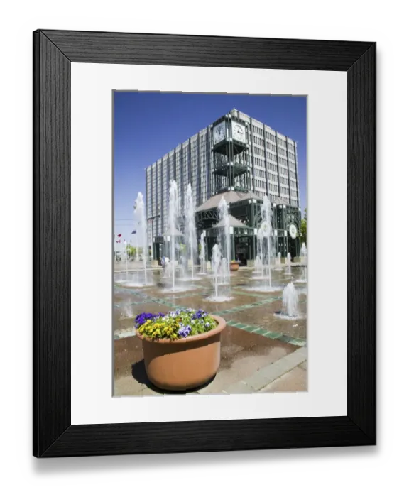 Framed Print : NA, USA, Tennessee, Memphis, Court Square Park in City Center