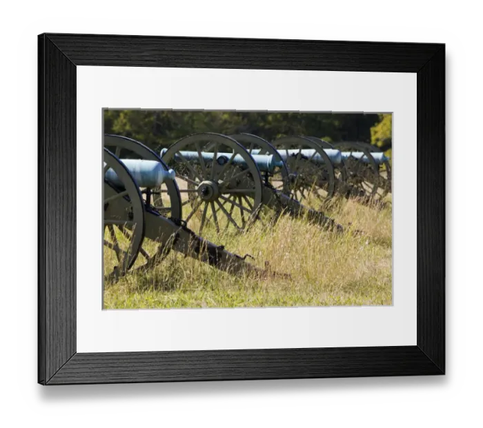 Framed Print : USA, Tennessee, Shiloh: Shiloh Civil War Battlefield, Artillery Battery, Peach Orchard Framed Print : USA, Tennessee, Shiloh: Shiloh Civil War Battlefield, Artillery Battery, Peach Orchard
