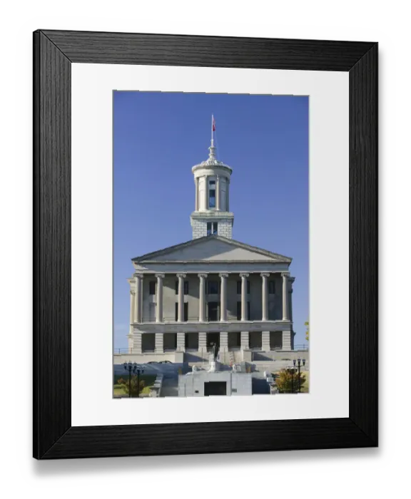 Framed Print : USA, Tennessee, Nashville: State Capitol Building