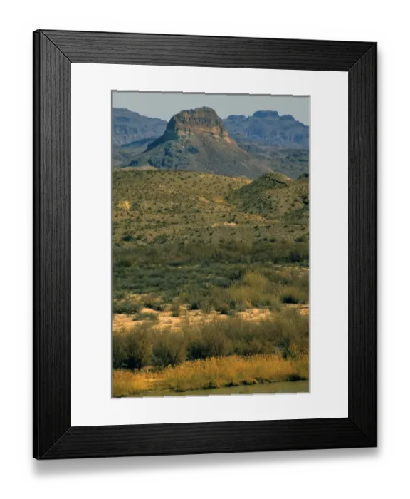 Framed Print : USA, Texas, Big Bend National Park. Scenic landscape of the Big Bend National Park Framed Print : USA, Texas, Big Bend National Park. Scenic landscape of the Big Bend National Park