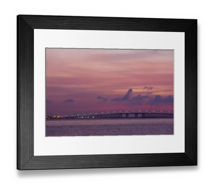 Framed Print : South Padre Island Causeway, Texas, USA crossing the Laguna Madre, Port Isabel to Framed Print : South Padre Island Causeway, Texas, USA crossing the Laguna Madre, Port Isabel to
