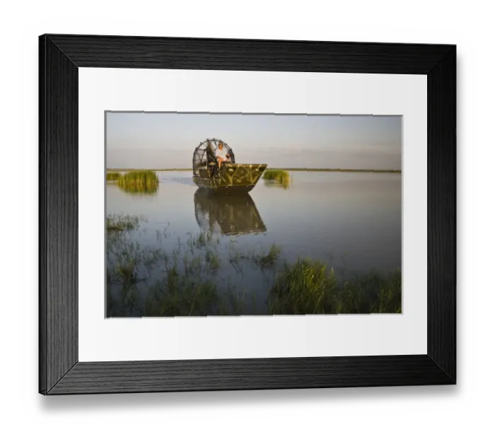 Framed Print : Ken Nolte, guide, Port Mansfield, Texas, crossing tidal flats of the Laguna Madre Framed Print : Ken Nolte, guide, Port Mansfield, Texas, crossing tidal flats of the Laguna Madre