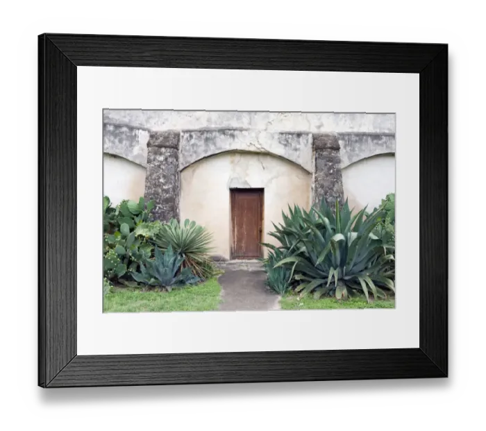 Framed Print : USA, Texas, Mission San Juan Capistrano founded in 1731 near San Antonio