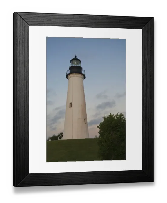 Framed Print : Texas, Port Isabel. Point Isabel Lighthouse