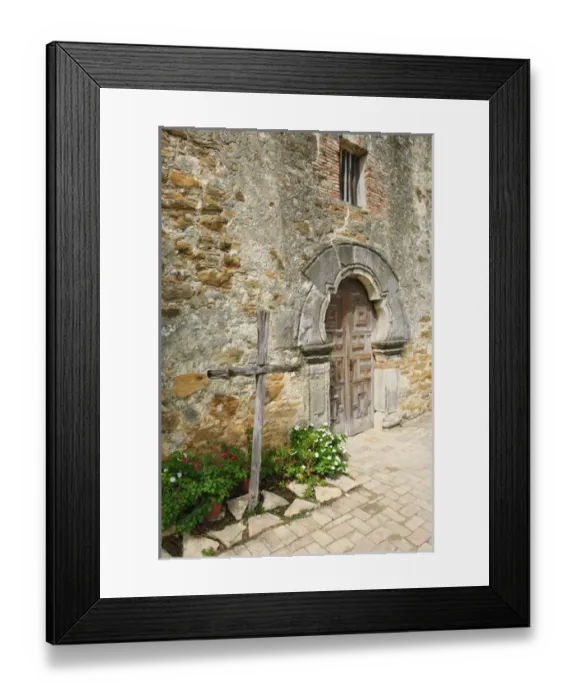 Framed Print : Texas, San Antonio. Mission Espada Framed Print : Texas, San Antonio. Mission Espada