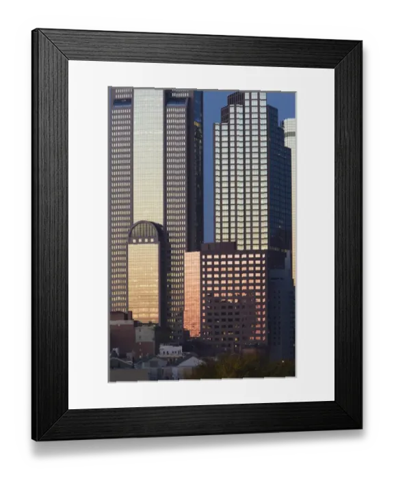 Framed Print : USA-TEXAS-Dallas: Dallas Skyline from the Northeast / Dawn Framed Print : USA-TEXAS-Dallas: Dallas Skyline from the Northeast / Dawn
