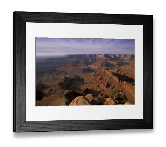 Framed Print : NA, Utah, Moab. Dead Horse State Park, Dead Horse Point overlook and Colorado River Framed Print : NA, Utah, Moab. Dead Horse State Park, Dead Horse Point overlook and Colorado River
