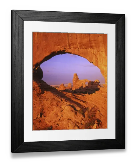 Framed Print : USA, Utah, Arches National Park, Skyline Arch
