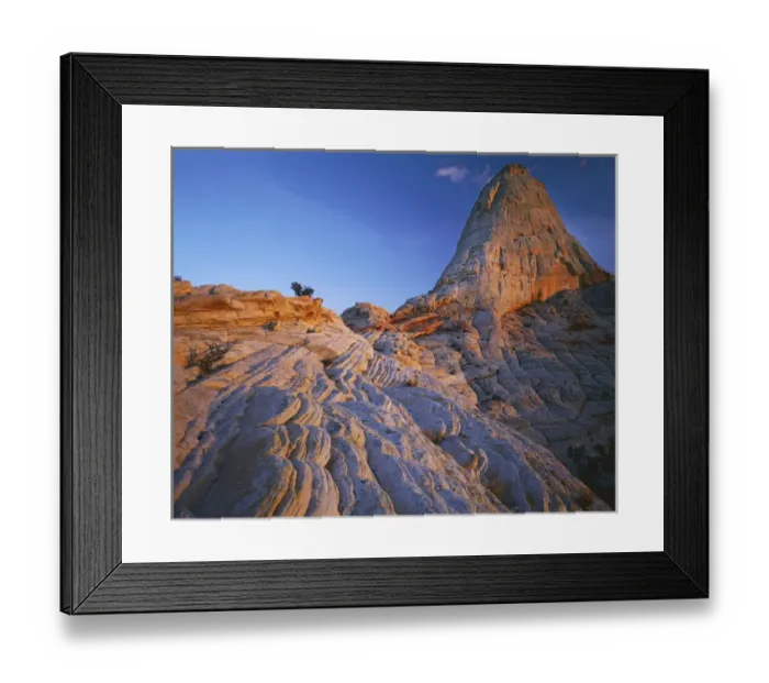 Framed Print : USA, Utah, Capitol Reef National Park, Sandstone, monolith