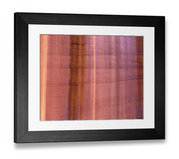 Framed Print : USA, Utah, Escalante National Monument, Desert Varnish in Long Canyon, Grand Staircase