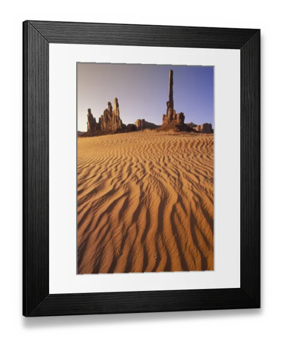 Framed Print : N. A. USA, Utah, Canyonlands Nat l Park Desert sands and rocky spires