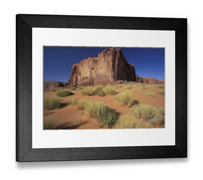 Framed Print : N. A. USA, Utah, Canyonlands Nat l Park Large rock cliffs and desert brush Framed Print : N. A. USA, Utah, Canyonlands Nat l Park Large rock cliffs and desert brush