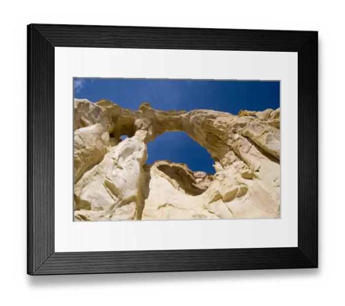 Framed Print : USA - Utah. Grosvenor Arch in Grand Staircase - Escalante National Monument