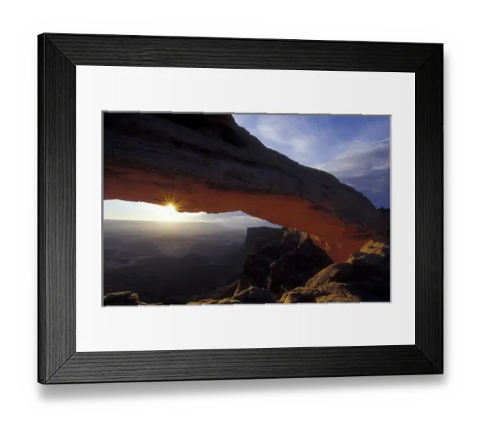 Framed Print : USA, Utah, Canyonlands National Park. Mesa Arch at sunrise Framed Print : USA, Utah, Canyonlands National Park. Mesa Arch at sunrise