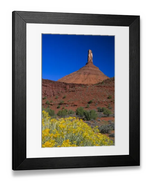 Framed Print : Castle Rock in Castle Valley in Utah Framed Print : Castle Rock in Castle Valley in Utah