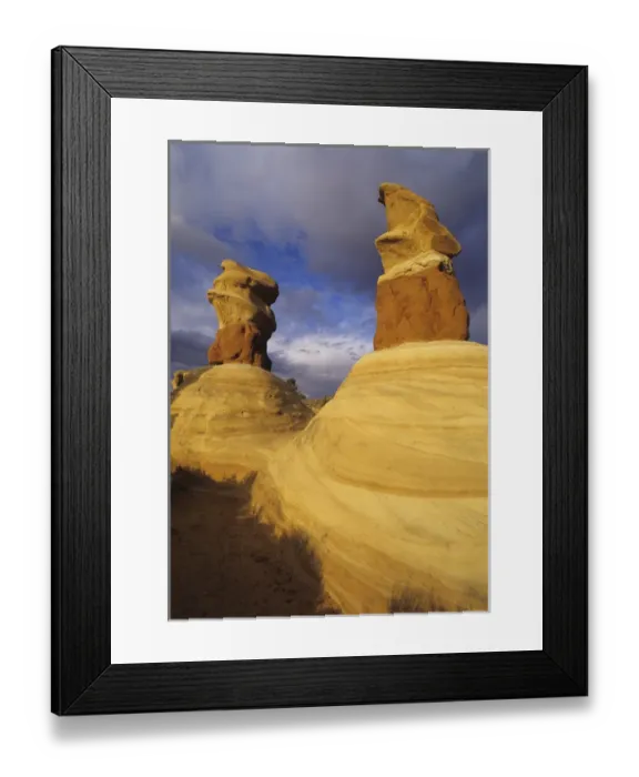 Framed Print : Other-wordly forms of Devils Garden Framed Print : Other-wordly forms of Devils Garden