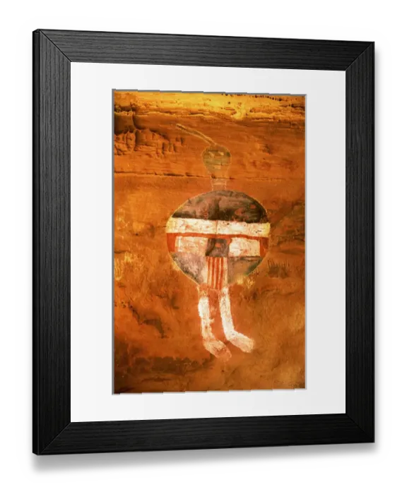 Framed Print : All American Man pictograph, Canyonlands National Park, Utah Framed Print : All American Man pictograph, Canyonlands National Park, Utah