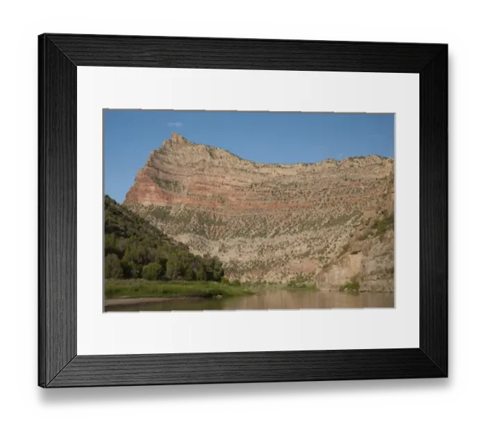 Framed Print : North America, United States, Utah, Dinosaur National Monument, Green River