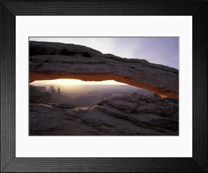 Framed Print : NA, USA, Utah, Canyonlands National Park. Mesa Arch