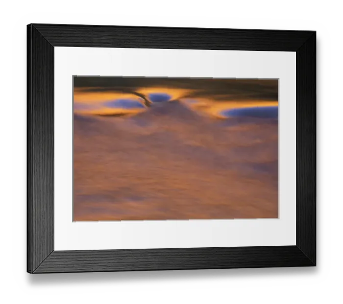 Framed Print : North America, USA, UT, Zion NP reflected autumn light in the Virgin river Framed Print : North America, USA, UT, Zion NP reflected autumn light in the Virgin river