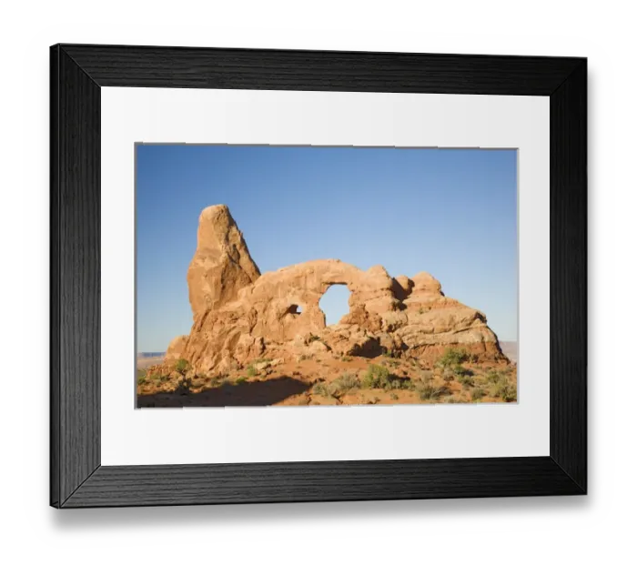 Framed Print : Utah, Arches NP, Turret Arch Framed Print : Utah, Arches NP, Turret Arch