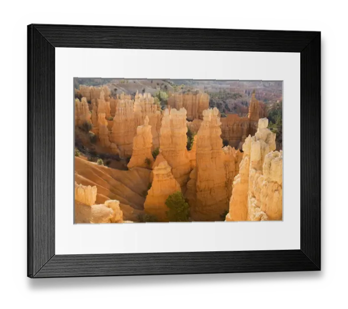 Framed Print : Utah, Bryce Canyon NP, Fairyland from Fairyland Point