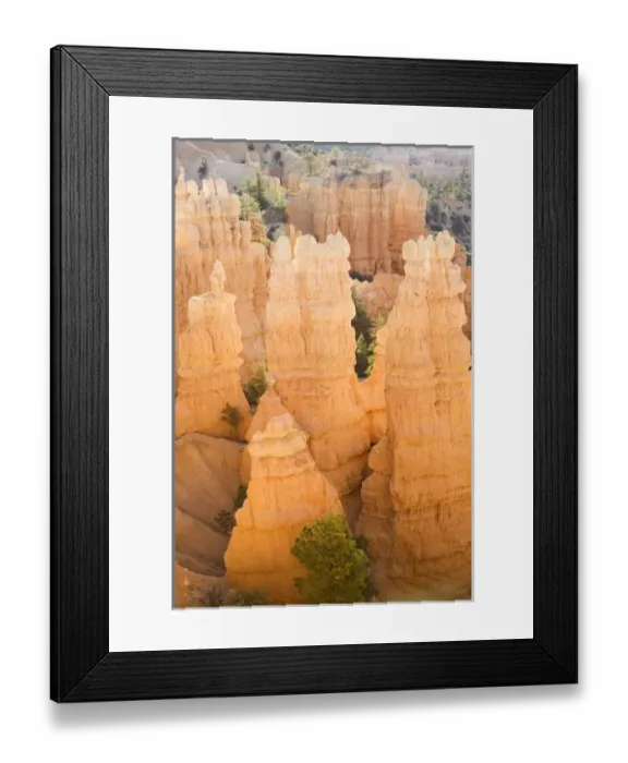 Framed Print : Utah, Bryce Canyon NP, Fairyland from Fairyland Point