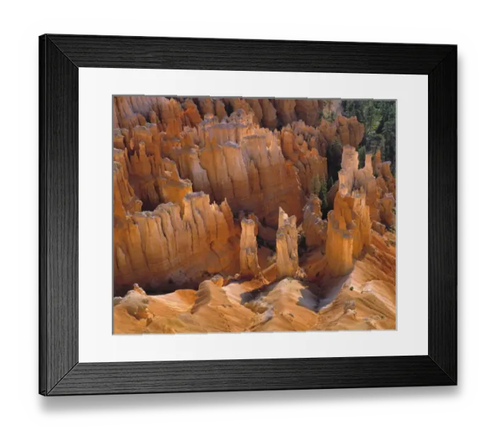 Framed Print : USA, Utah, Bryce Canyon NP. An overhead view of hoodoos, in Bryce Canyon National Park Framed Print : USA, Utah, Bryce Canyon NP. An overhead view of hoodoos, in Bryce Canyon National Park