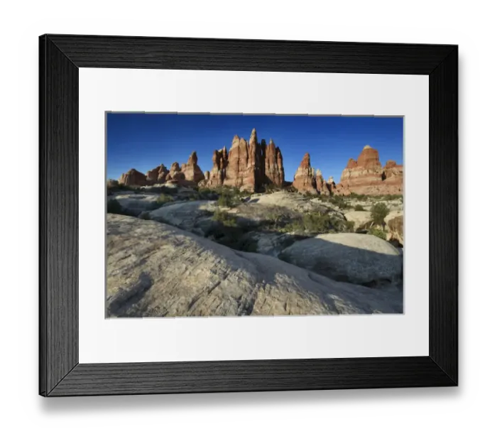 Framed Print : Rock formations in The Needles district, Canyonlands National Park, Utah, USA Framed Print : Rock formations in The Needles district, Canyonlands National Park, Utah, USA