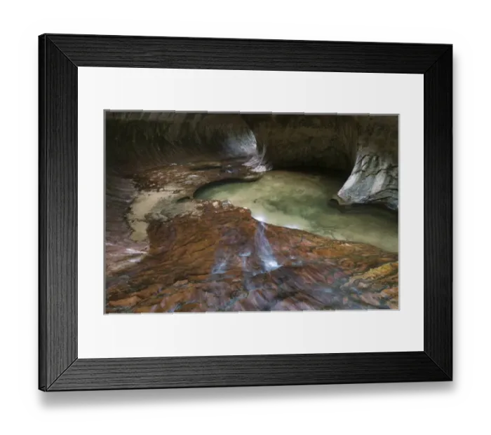 Framed Print : The Subway, Zion National Park, Utah, USA Framed Print : The Subway, Zion National Park, Utah, USA