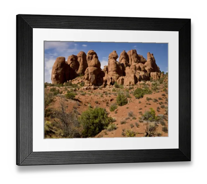 Framed Print : USA, Utah, Arches National Park, Garden of Eden area Framed Print : USA, Utah, Arches National Park, Garden of Eden area
