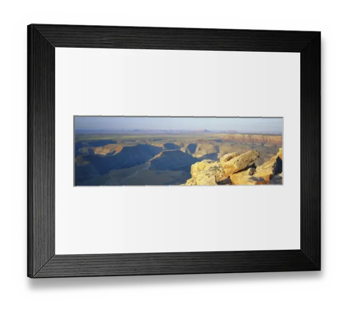 Framed Print : USA, Utah, Muley Point, Cedar Mesa, San Juan River Canyon, Monument Valley, Sunlight Framed Print : USA, Utah, Muley Point, Cedar Mesa, San Juan River Canyon, Monument Valley, Sunlight