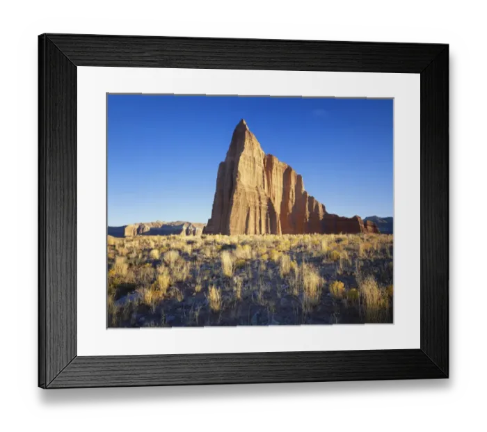Framed Print : USA, Utah, Colorado Plateau, Lower Cathedral Valley, Formation of plateau in Capitol Framed Print : USA, Utah, Colorado Plateau, Lower Cathedral Valley, Formation of plateau in Capitol