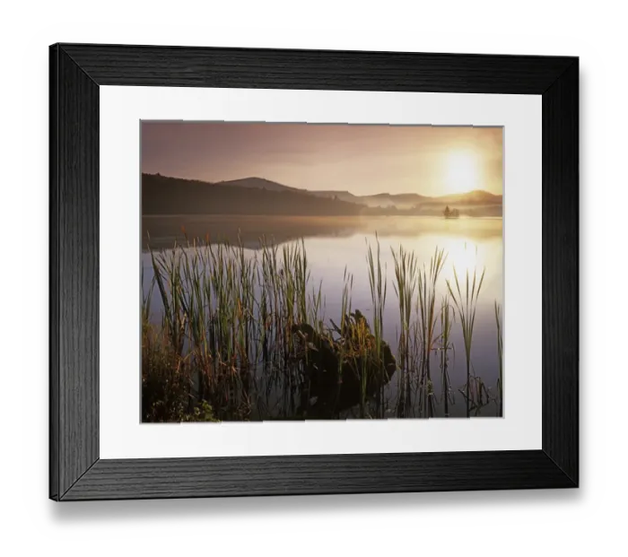 Framed Print : USA, Vermont, Gifford Woods State Park, Kent Lake, Sunrise Framed Print : USA, Vermont, Gifford Woods State Park, Kent Lake, Sunrise