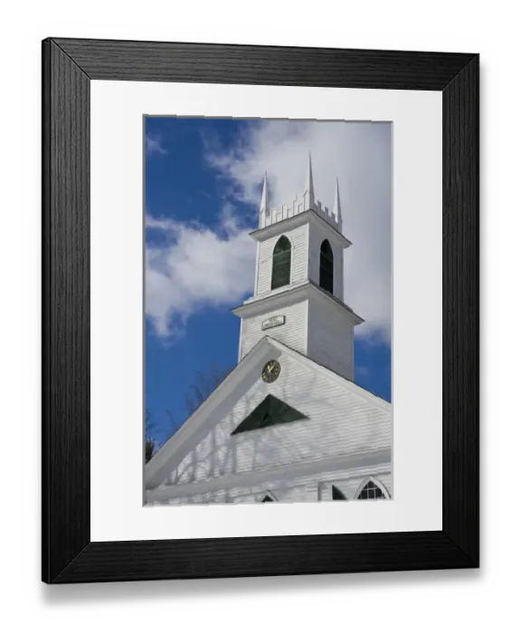 Framed Print : The historic 1832 Union Hall in Newfane, Vermont Framed Print : The historic 1832 Union Hall in Newfane, Vermont