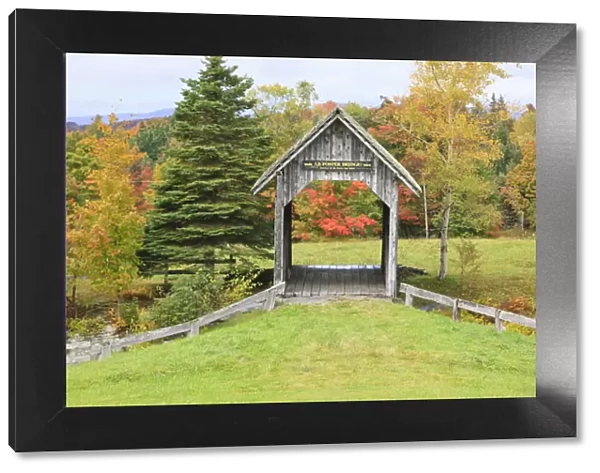 The Foster Covered Bridge in Cabot, Vermont