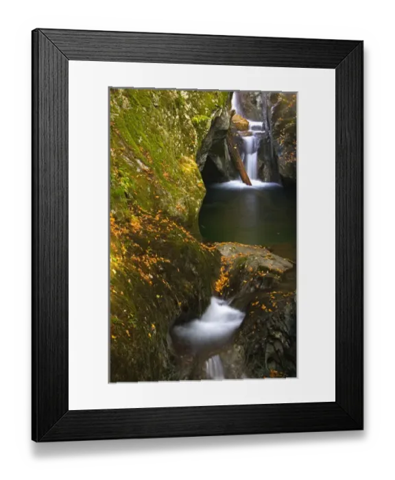 Framed Print : USA, Vermont, Texas Falls Framed Print : USA, Vermont, Texas Falls
