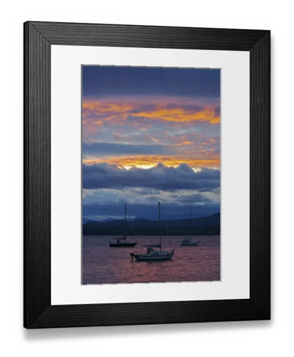 Framed Print : North America, USA, Vermont, Lake Champlain. Boats on the waters of Lake Champlain Framed Print : North America, USA, Vermont, Lake Champlain. Boats on the waters of Lake Champlain